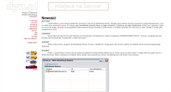 Desktop Screenshot of dyn.pl